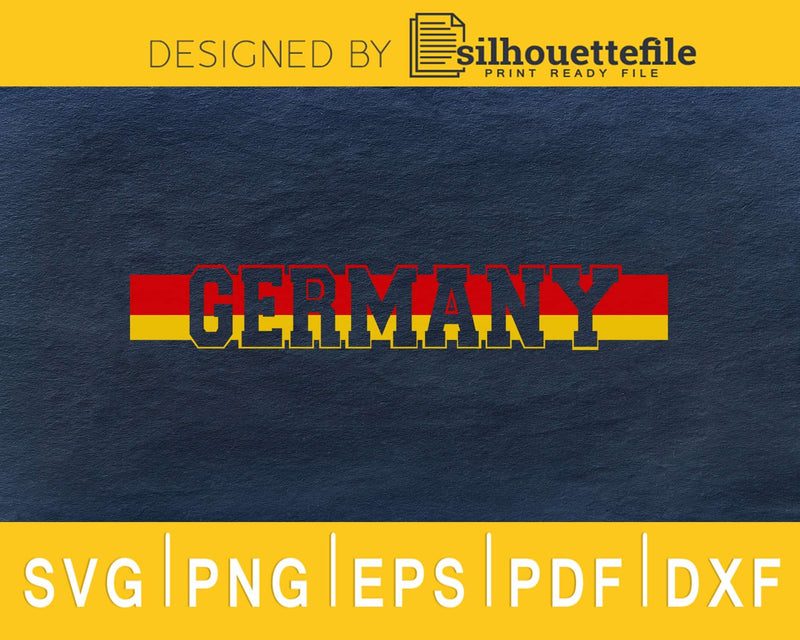 Distressed Germany flag German Day svg cricut digital files