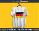 Distressed Vintage Retro Germany Flag svg cricut cut
