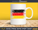 Distressed Vintage Retro Germany Flag svg cricut cut