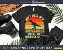 Don’t Mess With Auntasaurus Autism Auntie Svg Dxf Png