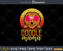 Doodle Mama Gift Goldendoodle Mom svg cut files