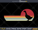 Duck Retro vintage Style svg png cricut cutting printable