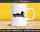 Duck silhouette svg digital file