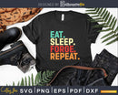 Eat Sleep Forge Repeat Metalworker Blacksmith Svg Png