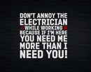 Electrician Don’t Annoy the Svg Png Files For Cricut