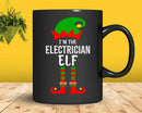 Electrician Elf Matching Family Group Christmas Pajama Svg
