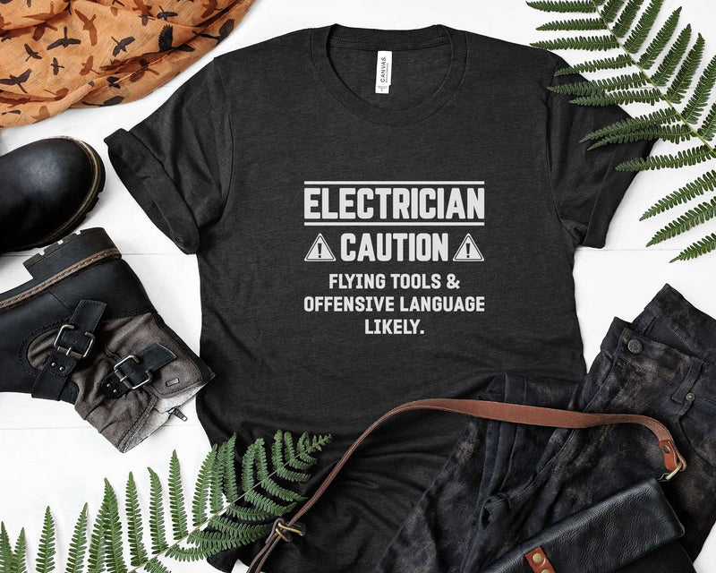 Electrician Flying Tools & Offensive Language Svg Png Files