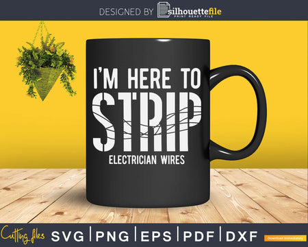 Electrician Funny Lineman Tradesman Contractor svg png