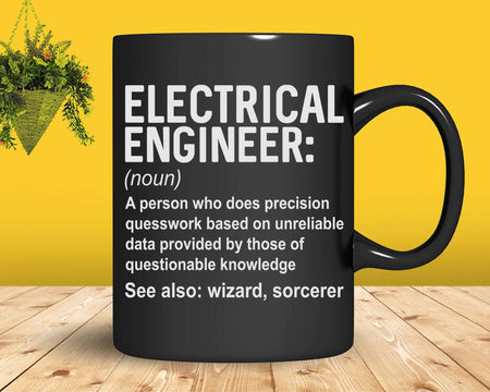 Electrical Engineer Definition Funny Engineering Svg Png