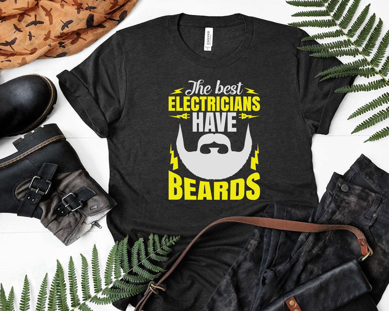 The Best Electricians Have Beards Svg Png Cricut Files