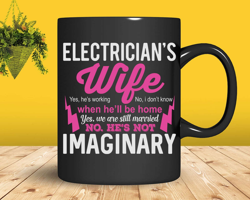 Electrician’s Wife Funny Wedding Anniversary Svg Png