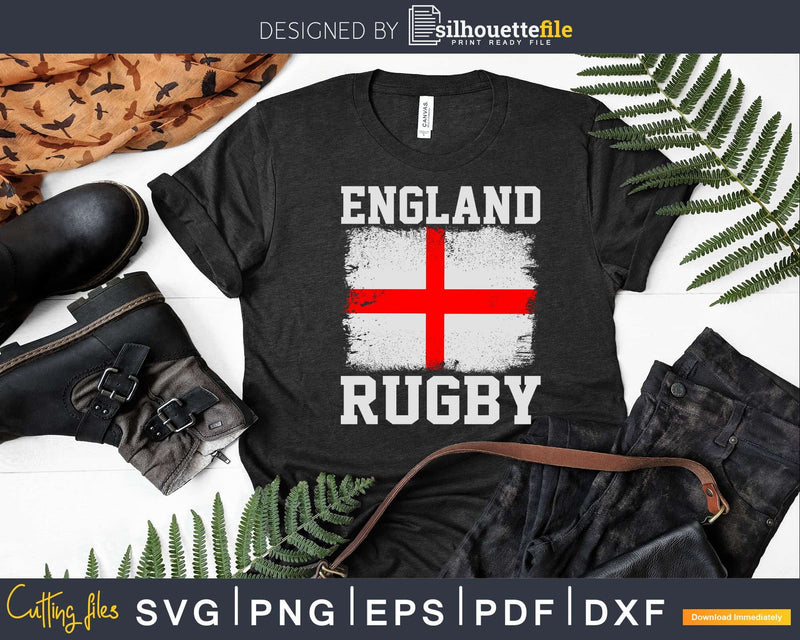England Rugby Svg flag jersey Dxf Cricut Cut Files