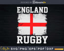 England Rugby Svg flag jersey Dxf Cricut Cut Files