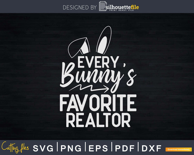 Every Bunny’s Favorite Realtor Rabbit Real Estate Agent