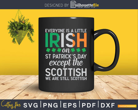Everyone is Irish Except Scottish on St. Patrick’s Day