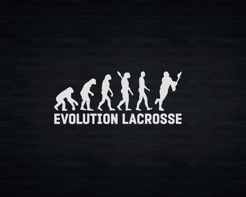 Evolution Lacrosse Svg Png Digital Cut Files
