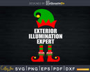 Exterior Illumination Expert svg cricut craft printable