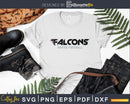 Falcons united football svg png cutting cut file for cricut