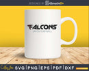Falcons united football svg png cutting cut file for cricut