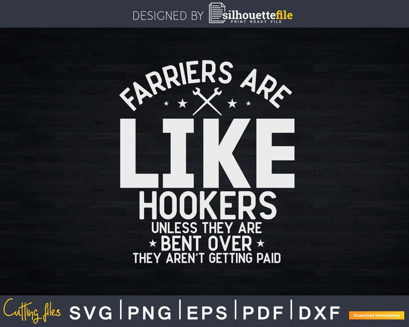 Farrier Farriery Blacksmith Svg Png Cut Files