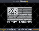 Filthy Anglers Fishing American Flag