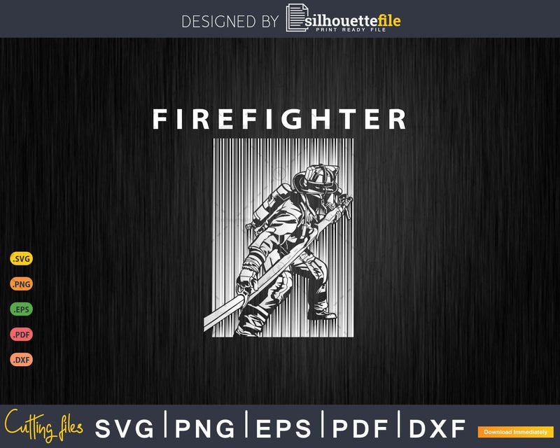 Firefighter Silhouette