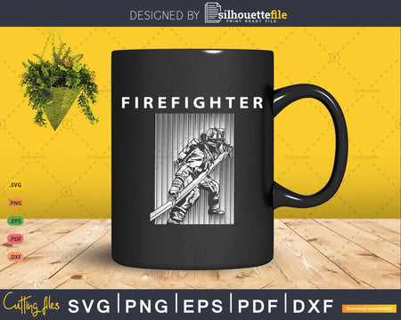 Firefighter Silhouette