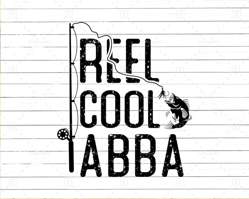 Fishing Reel Cool Abba Png Svg Files For Cricut