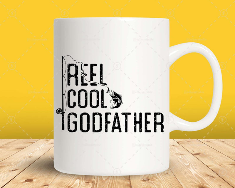 Fishing Reel Cool Godfather Png Svg Files For Cricut