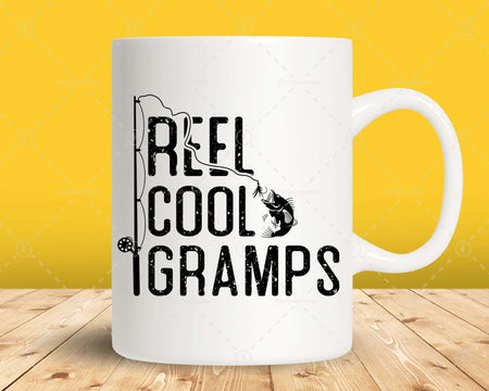 Fishing Reel Cool Gramps Png Svg Files For Cricut