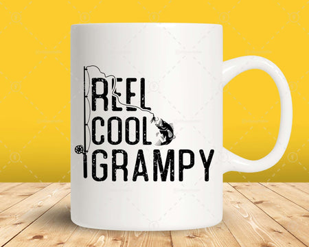 Fishing Reel Cool Grampy Png Svg Files For Cricut