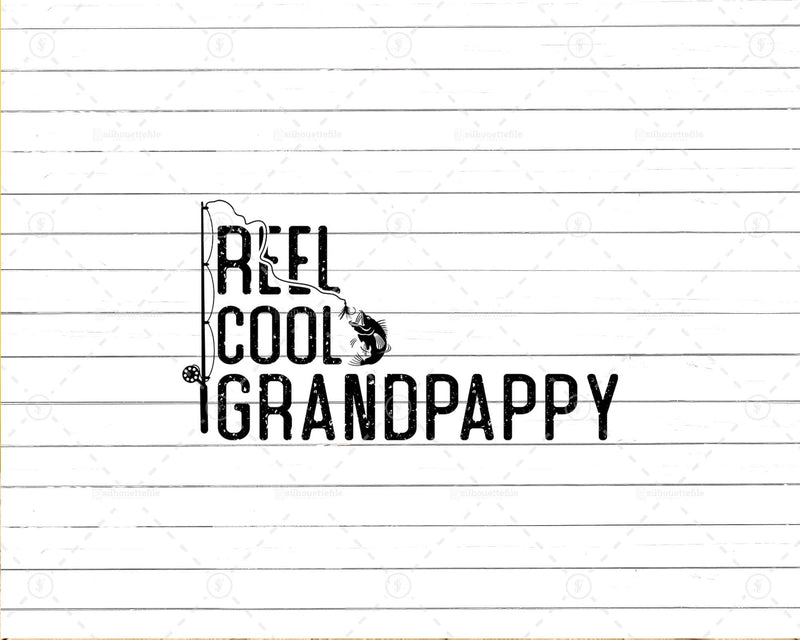 Fishing Reel Cool Grandpappy Png Svg Files For Cricut