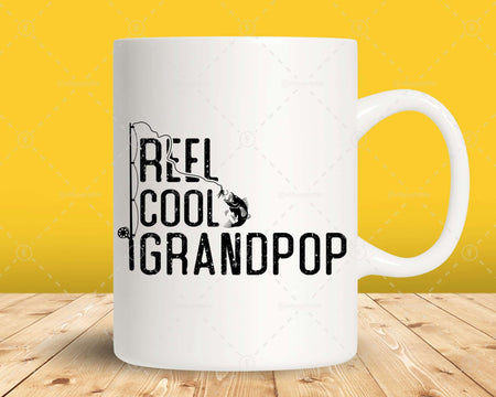 Fishing Reel Cool Grandpop Png Svg Files For Cricut
