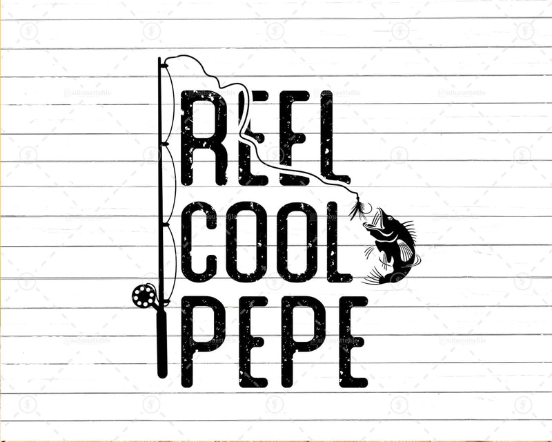 Fishing Reel Cool Pepe Png Svg Files For Cricut