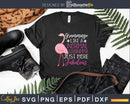Flamingo Grammingo Like A Normal Grandma Funny Svg Png