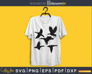Flying Duck silhouette Vector at Get Drawings svg files