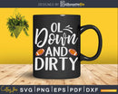 Football Down and Dirty Offensive Lineman Svg Cricut Files