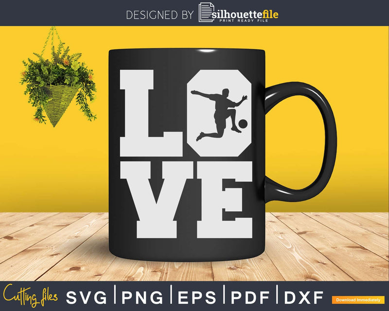 Football Offensive Defensive Lineman Love Svg Dxf Cricut