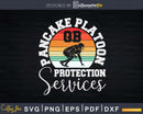 Football Offensive Lineman Line Pancake Platoon Svg Dxf Cut
