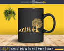 Forester Forestry Evolution Lumberjack Svg T-shirt Design