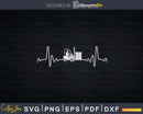 Forklift Operator Heartbeat Pulse Svg Png Cricut Cut Files