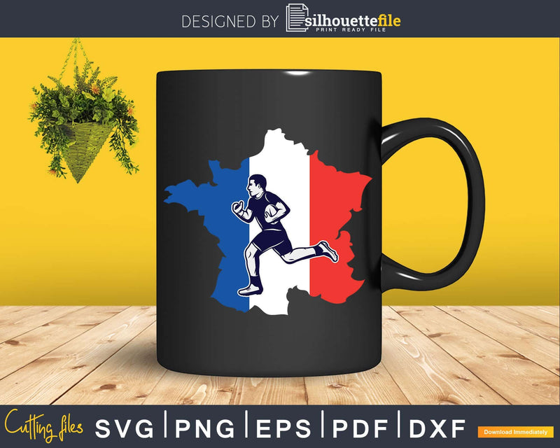 France Rugby Jersey Svg Dxf Cricut Cut Files