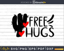 Free Hugs Svg Funny Cactus Quote Cricut Files