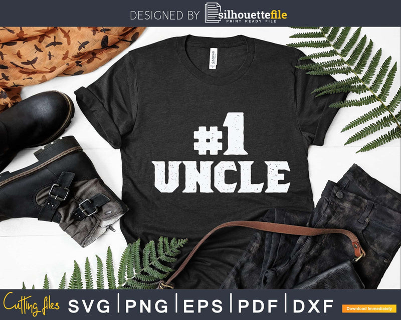 Funcle The Fun Uncle Svg Dxf Silhouette Files