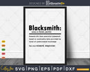 Funny Blacksmith Definition Graduation Gift