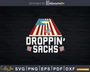 Funny Cornhole American Bean Bag Droppin’ Sacks Toss Svg