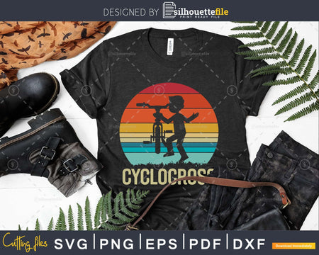 Funny Cyclocross Gift For Bicycling Enthusiasts svg cricut