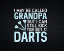Funny Dart Grandpa Team League Darts Svg Png Cricut Files