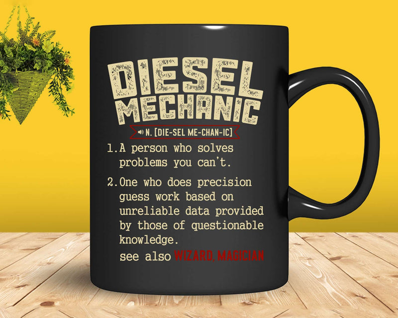 Funny Diesel Mechanic meaning t shirts vintage design