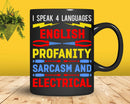 Funny Electrician Joke Electrical Speak Quote Svg Png Files
